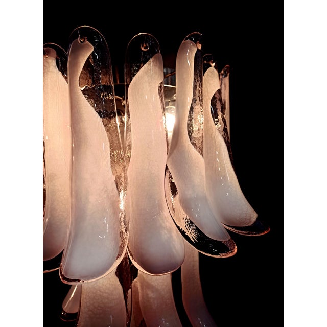 Mid-Century Italian Pink Wall Sconces, 1990s, Set of 2 For Sale - Image 4 of 16