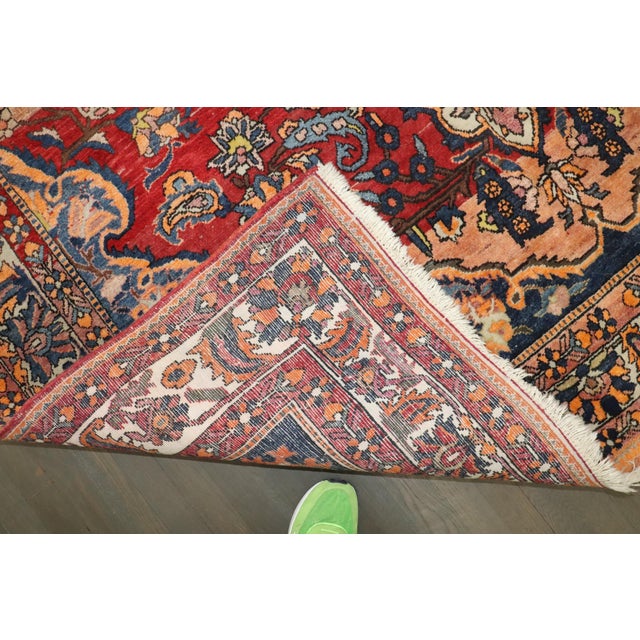 a mid-20th-century Persian Bakhtiari Rug Details rug no. j4426 size 6' 7" x 9' 9" (201 x 297 cm