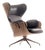 Contemporary Plywood, Walnut, and Leather Upholstery Lounger from Jaime Hayon For Sale