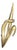 MCM Jewelry by Trifari Flame Ribbon Brooch For Sale