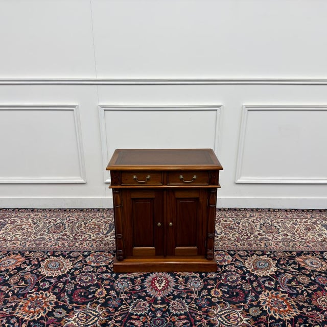 Classic English Office Cabinet File Cabinet For Sale - Image 3 of 11