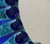 Sculpture Materials Round Mosaic Wall Mirror Inlaid With Ceramic and Glass Blue and Green Tile. 24 Inches. For Sale - Image 7 of 8