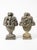 Mediterranean Pair of Vintage Cast Stone Fruit Basket Garden Finials & Architectural Urns For Sale - Image 3 of 12