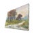 Mid-Century Modern 1970s Signed Landscape Painting on Canvas, Autumn Trees. For Sale - Image 3 of 10