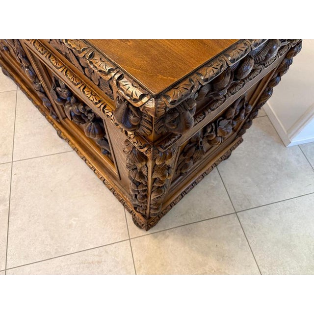 Gründerzeit Sideboard with Fruit Motifs For Sale - Image 9 of 15