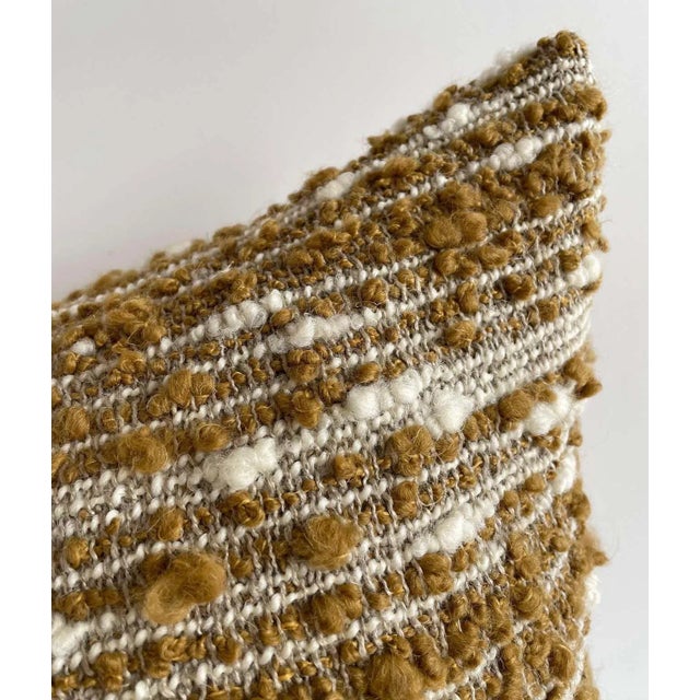 Not Yet Made - Made To Order Bloom Home Inc Belgian Linen and Wool Pillow For Sale - Image 5 of 8