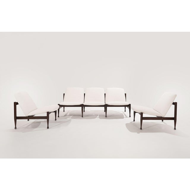 Mid 20th Century Scandinavian Modern Seating Suite, Denmark, C. 1950s For Sale - Image 5 of 13