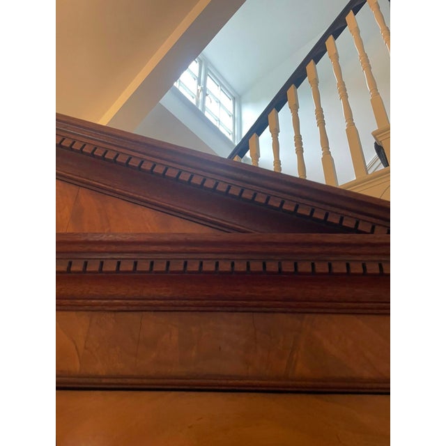 Large George III Mahogany Breakfront Bookcase, 1800s For Sale - Image 9 of 18