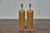 A pair of 19th century French architectural fragments made into table lamps. Crafted from 19th-century French giltwood...