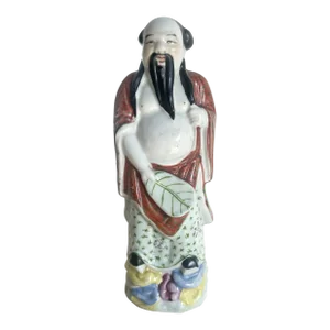 Vintage Chinese Taoist Porcelain Sculpture