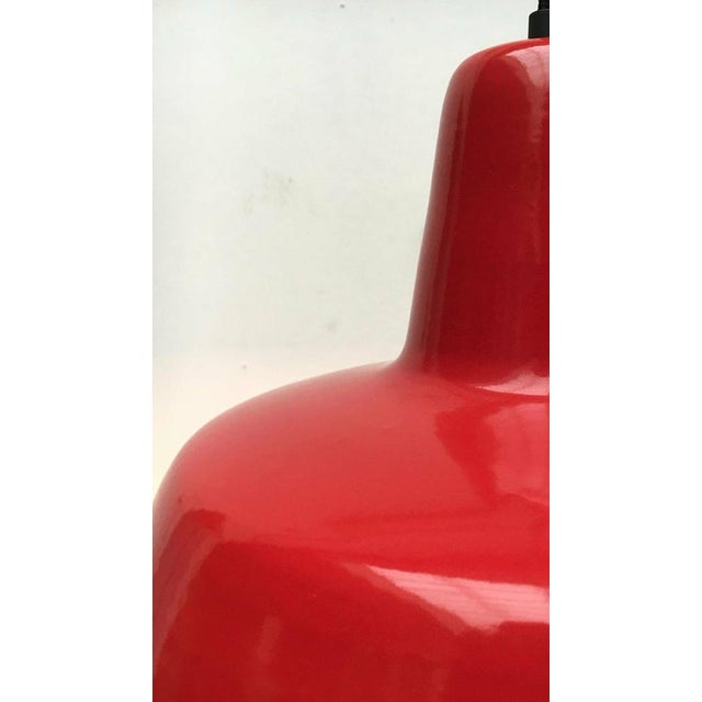 Mid-Century German Enamel Pendant Lamp from Kaiser Idell / Kaiser Leuchten, 1960s For Sale - Image 16 of 18
