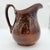 Brown Antique Rockinghamware Grape Relief Pitcher – Brown Tortoiseshell Glaze c.1870–1900 For Sale - Image 8 of 8