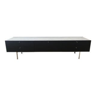Designed by Italian Architect & Designer, Piero Lissoni for Cassina -- a Timeless, Elegant, Sleek Cabinet With Marble Slab Top For Sale