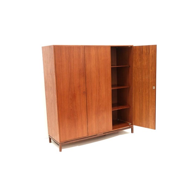 Vintage Three-Door Wardrobe, 1960s, in Good conditions. Designed 1960 to 1969