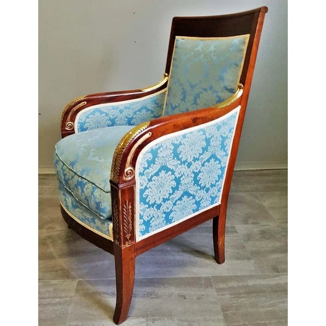 French Empire Restoration Period Armchair, 1825 For Sale - Image 12 of 18