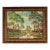 Mid 20th Century George H. Barker Signed Pastoral Landscape Oil Painting in Ornate Gilt Frame For Sale