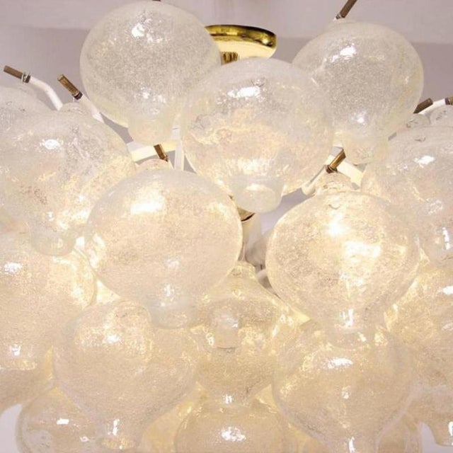 Metal Tulipan Light Fixtures attributed to J. T. Kalmar for Kalmar, 1960s, Set of 4 For Sale - Image 7 of 11