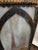 Metal 1920s Gothic Tudor Ecclesiastical Gold Painted Metal & Slag Glass Fixture Chandelier For Sale - Image 7 of 10