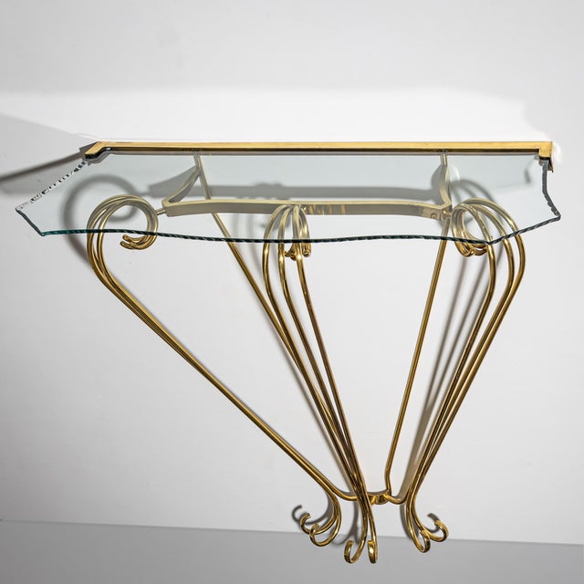 Wall Console, Attributed to Pier Luigi Colli, Italy, 1950s For Sale - Image 15 of 18