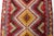 Orange Vintage Anatolian Kilim Rug For Sale - Image 8 of 10