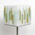 Italian Modernist Art Glass table lamp. Heavy Art Glass shade resting on a chromed metal base. Glass shade has age and...