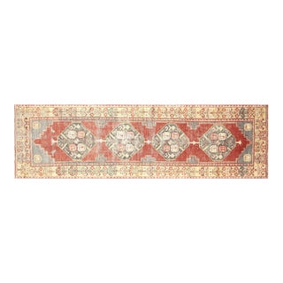 1960s Turkish Oushak Runner For Sale