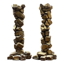 Example of Brutalist Candle Holders