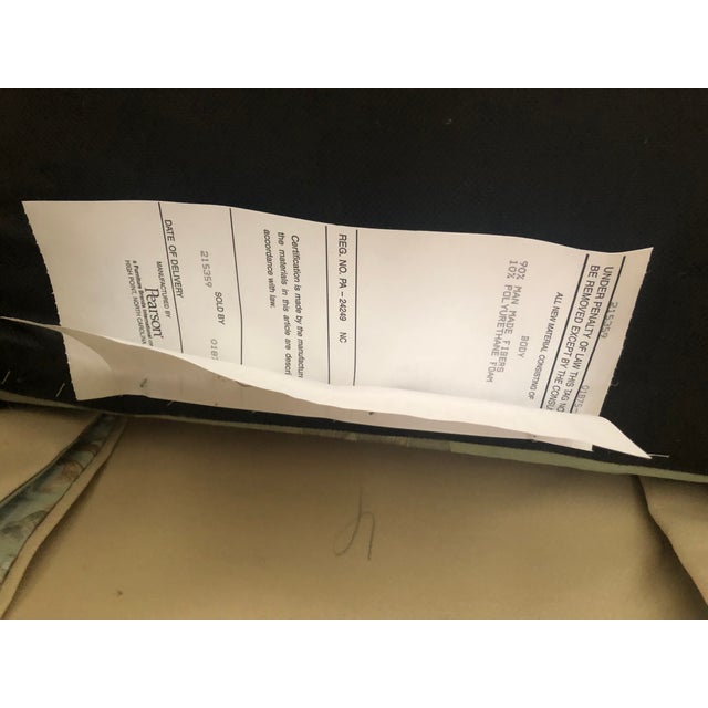 2000s Pearson Floral Slipper Chair For Sale In New York - Image 6 of 11