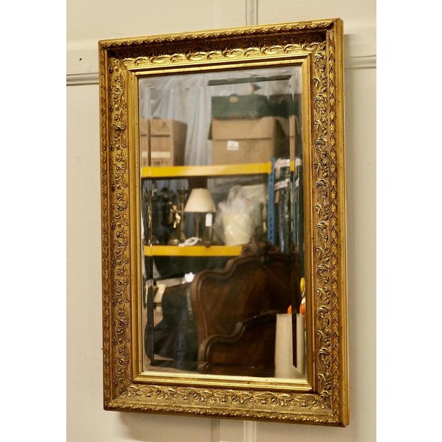 19th Century Gilt Wall Mirror, 1880s For Sale - Image 6 of 8