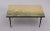 Italian Metal, Brass and Print Coffee Table, 1950s For Sale - Image 9 of 9