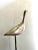 Chrome Mid-Century Chrome Crane Figurine Statue or Hat Stand 18" High For Sale - Image 8 of 13