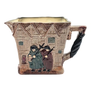 Royal Doulton “Old London Square” Jug Pitcher D6291 — Charles Dickens Series, 1949 For Sale