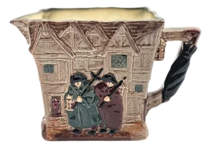 Royal Doulton “Old London Square” Jug Pitcher D6291 — Charles Dickens Series, 1949