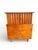 Beautiful mid century highboy dresser by Young Manufacturing, crafted in walnut with sculpted cabinet doors and a gently...