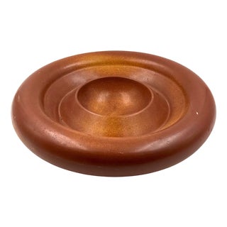 Mid-Century Modern Brown Ceramic Centerpiece by Franco Bucci, 1970s For Sale