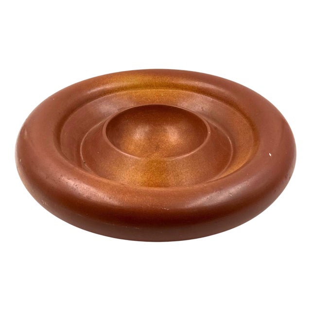 Mid-Century Modern Brown Ceramic Centerpiece by Franco Bucci, 1970s For Sale