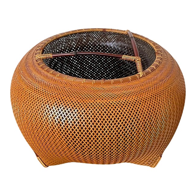 Contemporary Japanese Bamboo Sculpture Kawano Shoko For Sale