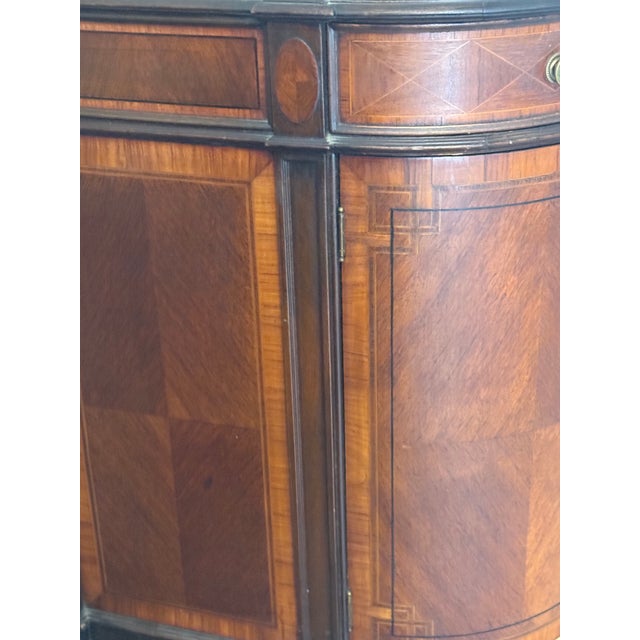 Late 19th Century French Belle Époque Louis XV Revival Bombe Marble-Top Chest For Sale - Image 17 of 18
