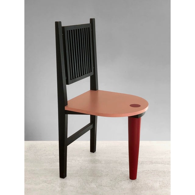 Vintage French Sculptural Chair, 1980s For Sale - Image 9 of 11