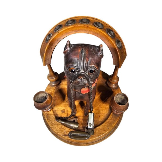 Antique French Tobacco Pipe Stand, 1890 For Sale - Image 16 of 18