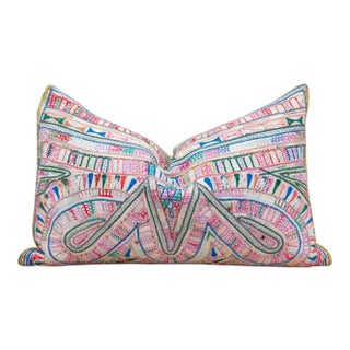 Paann Antique Tribal Grain Sack Pillow For Sale