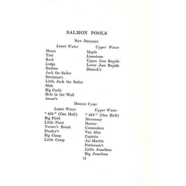 "Observations on a Salmon River: Recollections of Frank Gray Griswold" 1922 Griswold, Frank Gray For Sale In New York - Image 6 of 11