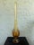 Mid-Century Modern Vintage Viking Amber Art Glass 6-Petals Swung Vase – 22.5” Tall For Sale - Image 3 of 10