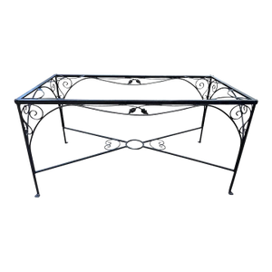 1930s Early Salterini Iron Patio Table Base, Attributed