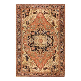Antique Persian Serapi Rug 8' 5" x 12' 6" For Sale