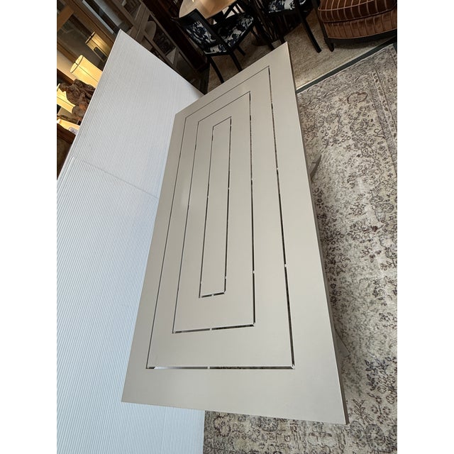 McKinnon and Harris Lipscomb Dining Table + Adams Big Top Surface, Bespoke For Sale - Image 10 of 12