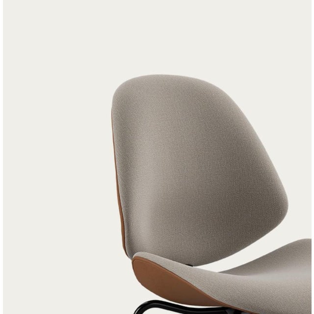 Black Council Family Salon Chair by Salto and Sigsgaard for One Collection For Sale - Image 8 of 13