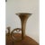 Mid-20th Century English Country Brass Horn Bouillotte Lamp With Black Tole Shade For Sale - Image 9 of 12
