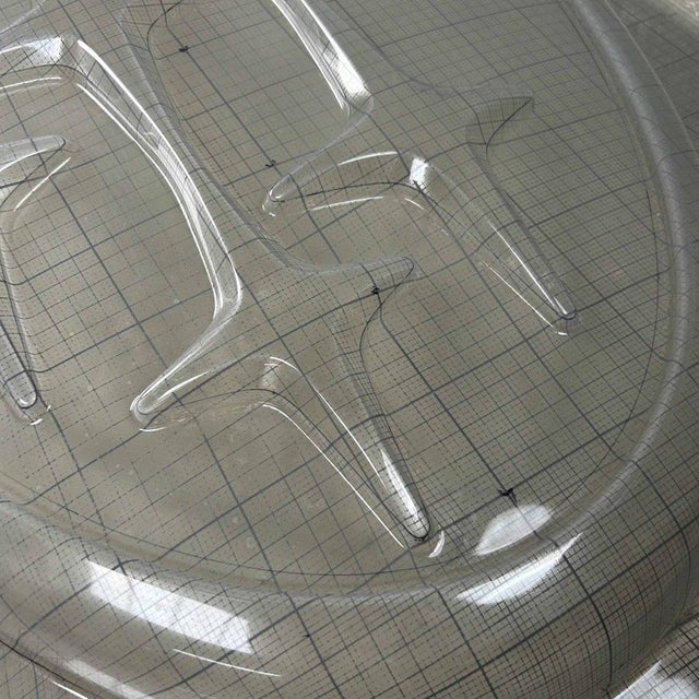 Large mold of the logo of the Japanese car brand Subaru. Dimensions: height 79.5 cm, width 137.5 cm, depth 12 cm. This...