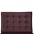 Barcelona Chair in Burgundy Leather by Ludwig Mies van der Rohe, 2000s For Sale - Image 3 of 18